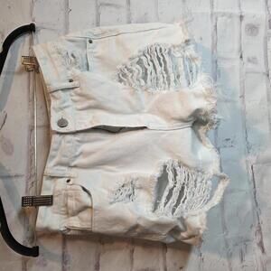 Pacsun White Jean Shorts